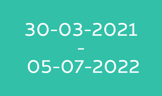 Voorwaarden en modules 30-03-2021 tot 05-07-2022