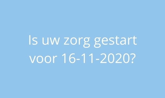 Voorwaarden en modules voor 16-11-2020